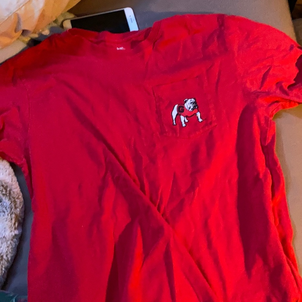 southern tide georgia bulldog shirt